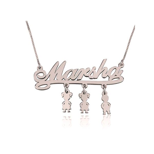 Unbranded Mother Necklace With Kids