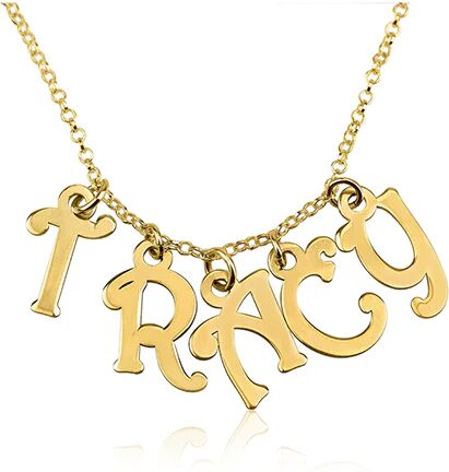 Unbranded Name Charm Necklace