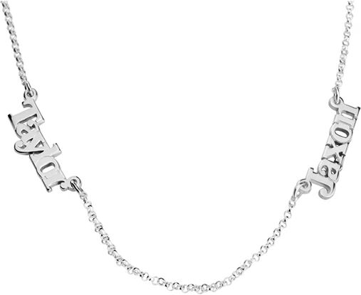 Unbranded Multiple Name Necklace