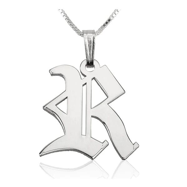 Unbranded Old English Initial Necklace