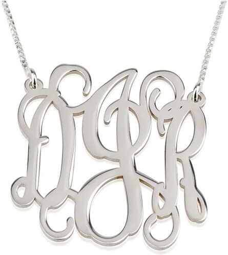 Unbranded Monogram Initial Necklace