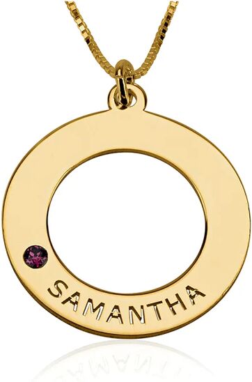 Unbranded Family Birthstone Necklace