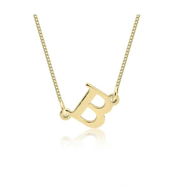 Unbranded Sideways Initial Necklace