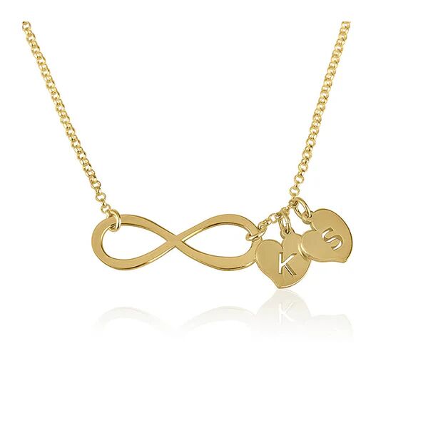 Unbranded Infinity Necklace with Initials
