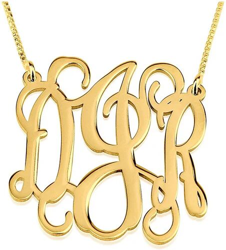 Unbranded Monogram Initial Necklace