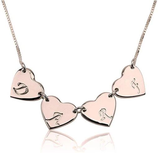 Unbranded Linked Hearts Necklace