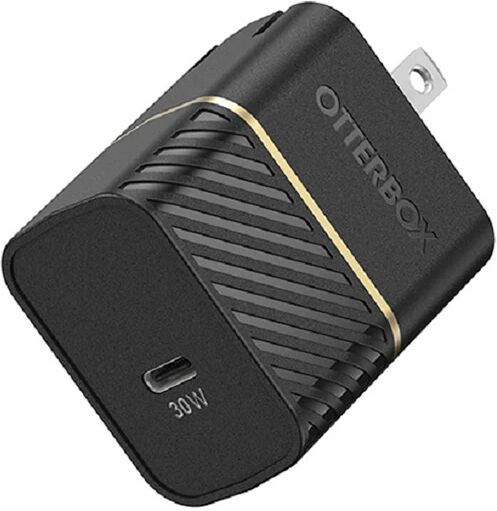 Otterbox 30W Usb C Gan Fast Charge Wall Charger Black Shimmer