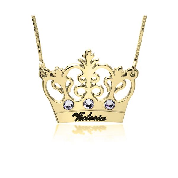 Unbranded Princess Crown Necklace