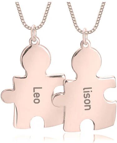 Unbranded Puzzle Necklace For Couples