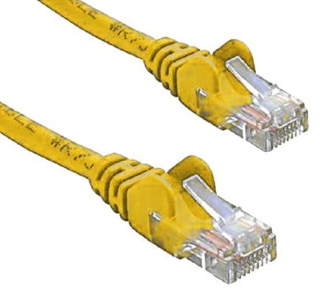 8Ware RJ45M Cat5E Network Cable - Yellow
