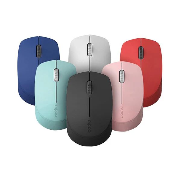 Rapoo M100 Bluetooth Quiet Click Wireless Mouse Black 1300Dpi