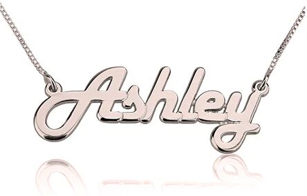 Unbranded Retro Name Necklace