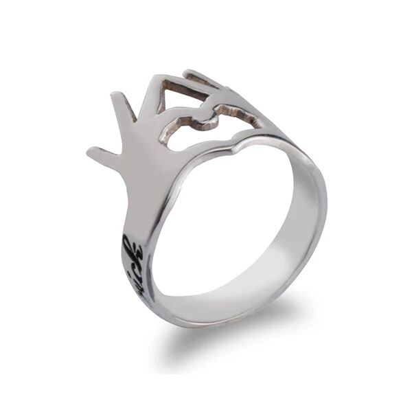 Unbranded Ring With Hands And Heart