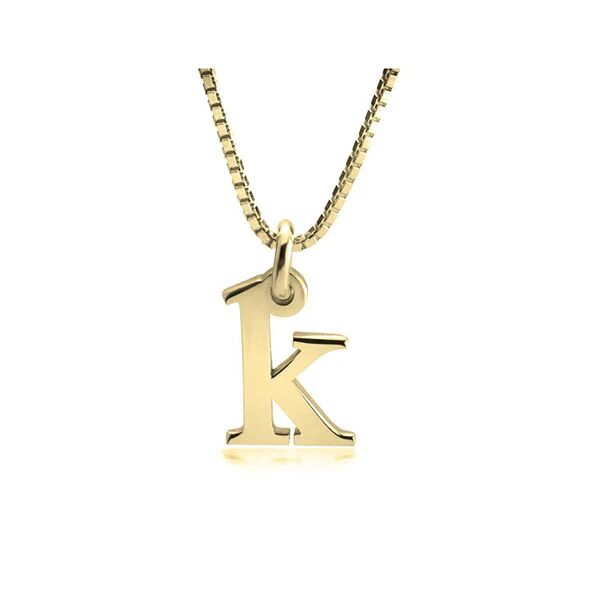 Unbranded Small Letter Initial Necklace