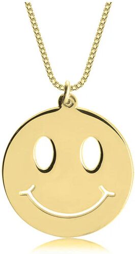 Unbranded Smiley Face Necklace