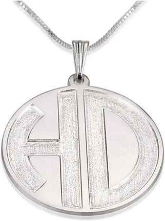 Unbranded Sparkling 2 Letters Monogram Necklace