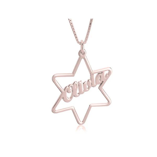 Unbranded Star Pendant Name Necklace