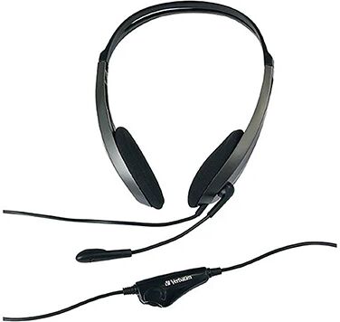 Verbatim Multimedia Headset With Microphone