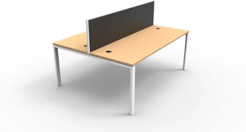 Unbranded Line Prime 2 Person Double Sided Workstation Beech 1800Mm W X 700Mm D