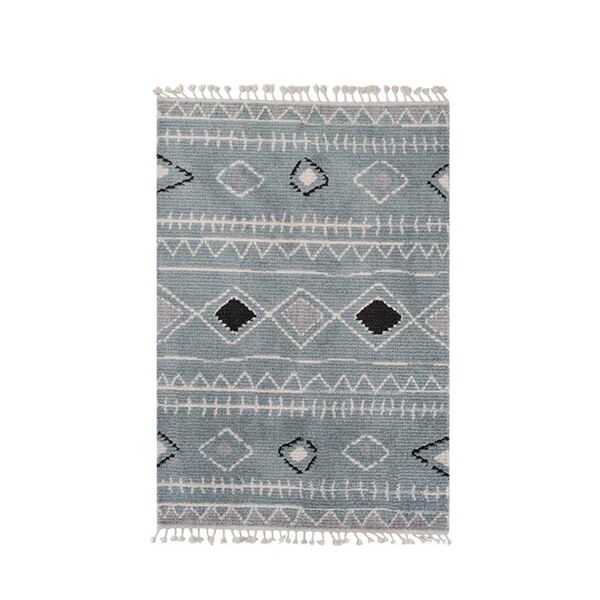 Unbranded Algiers Lt Blue Lt Grey Rug