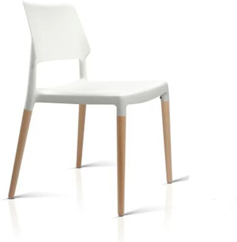 Artiss Set Of 4 Wooden Stackable Dining Chairs