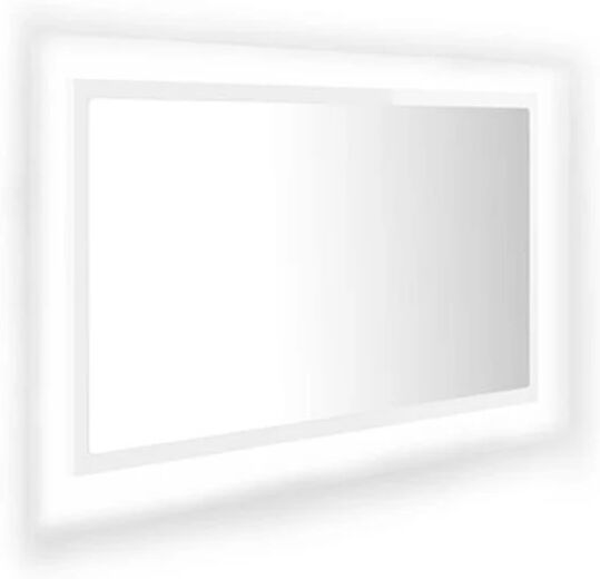 Unbranded Led Bathroom Mirror 800X85X370 Mm Chipboard