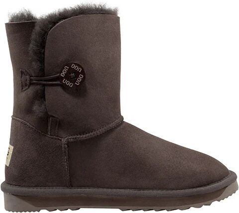 Comfort Me Australian Made Mid Bailey Button Ugg Boot Chocolate