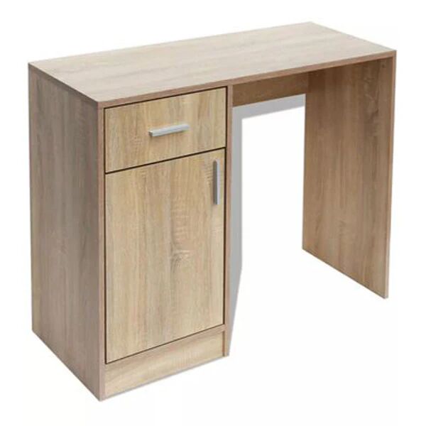 Unbranded Desk With Drawer And Cabinet 100X40X73 Cm