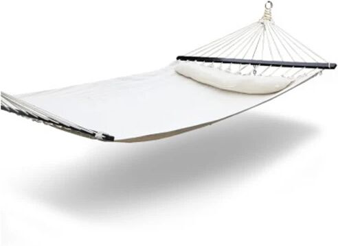 Gardeon Swing Double Hammock Bed Cream