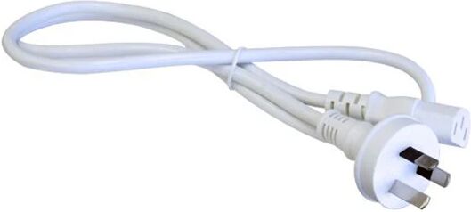 Unbranded Iec C13 Power Cord 10A 5M White