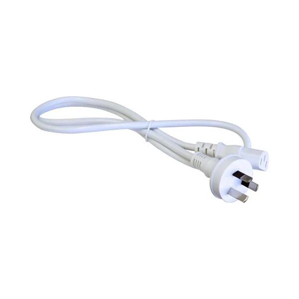 Unbranded Iec C13 Power Cord 10A 1M White