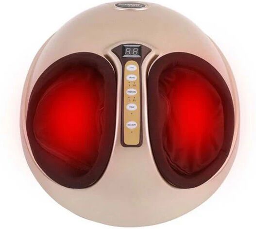 Puli Massagers Foot Massager Machine Gold 3D Shiatsu Heat Kneading Pressing Massage