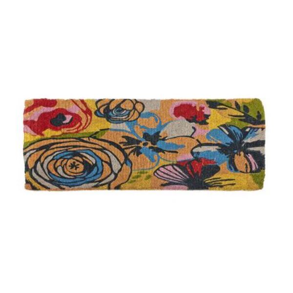 Unbranded Watercolour 100 Percent Coir Doormat