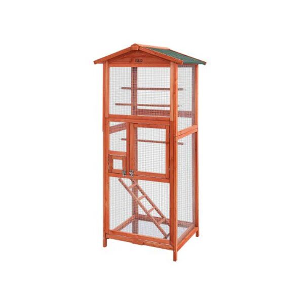Unbranded Bird Cage Wooden Pet Cages Aviary Large Carrier Travel Xl