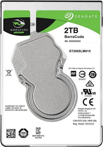 TP-Link Seagate 2Tb 2 Inch Barracuda 5400Rpm 128Mb Cache Notebook Laptops Hdd