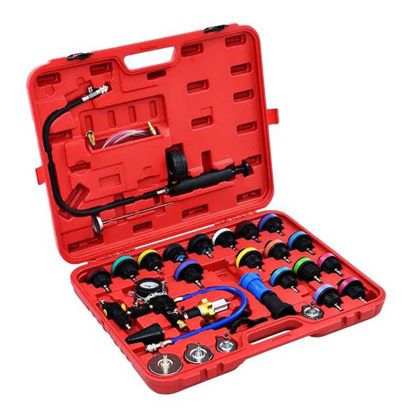 Unbranded 28 Piece Cooling System And Radiator Cap Pressure Tester