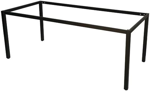 Unbranded Florence Steel Frame Only Black Powdercoat 1760 W X 710 D X 705Mm H