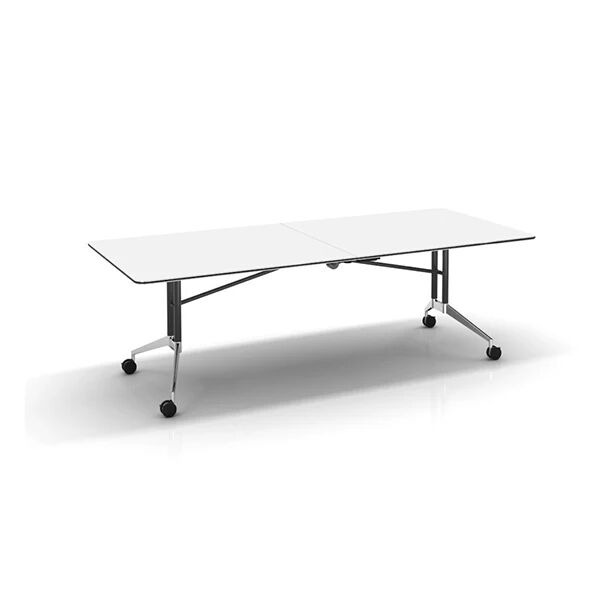 Unbranded Swift Verge Bending Boardroom Table Natural White