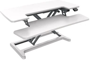 Unbranded Express Flux Electric Desk Riser 950Mm W X 415Mm D Natural White