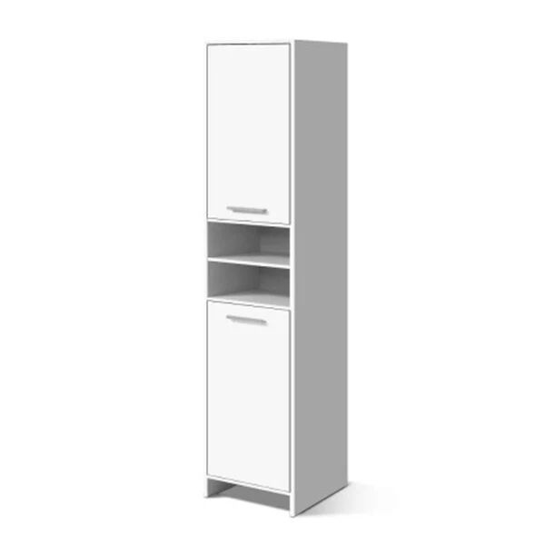 Artiss 185 Cm Bathroom Tallboy Toilet Storage Cabinet Adjustable Shelf White