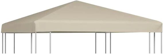 Unbranded Gazebo Top Cover Polyester Fabric 3X3 M