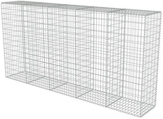 Unbranded Gabion Wall With Covers Galvanised Steel Rustproof