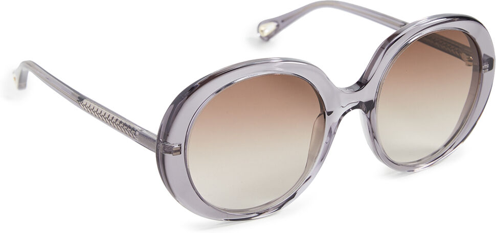 Chloe Esther Sunglasses Grey-Grey-Brown One Size  Grey-Grey-Brown  size:One Size