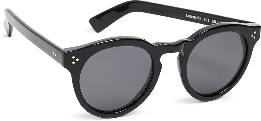 Illesteva Leonard II Sunglasses Black One Size  Black  size:One Size