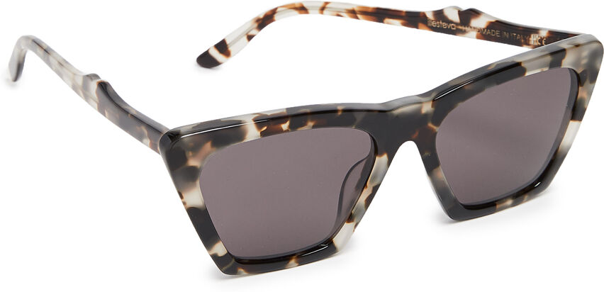 Illesteva Lisbon Sunglasses White Tortoise One Size  White Tortoise  size:One Size