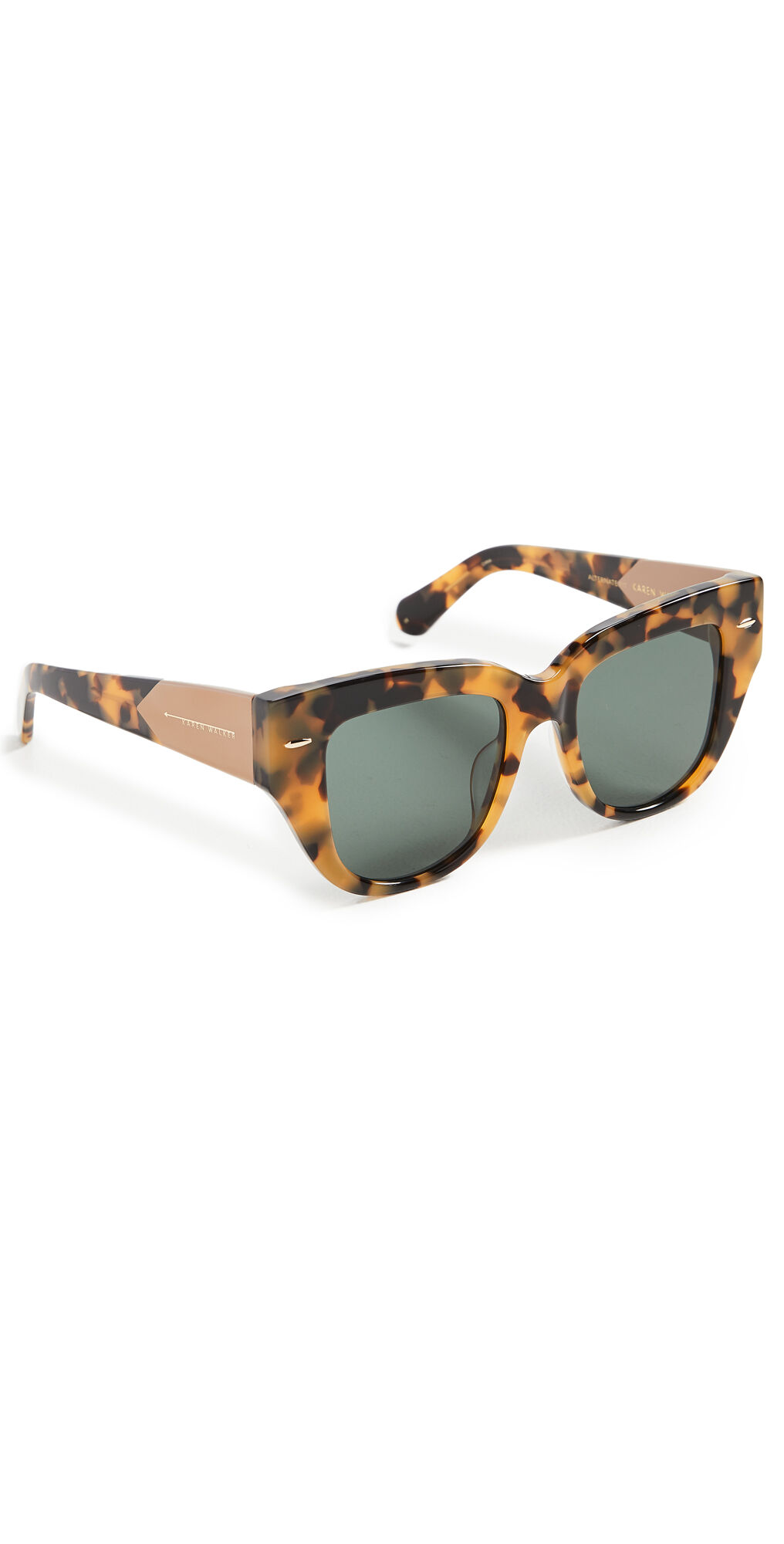 Karen Walker True North Sunglasses Crazy Tort One Size  Crazy Tort  size:One Size