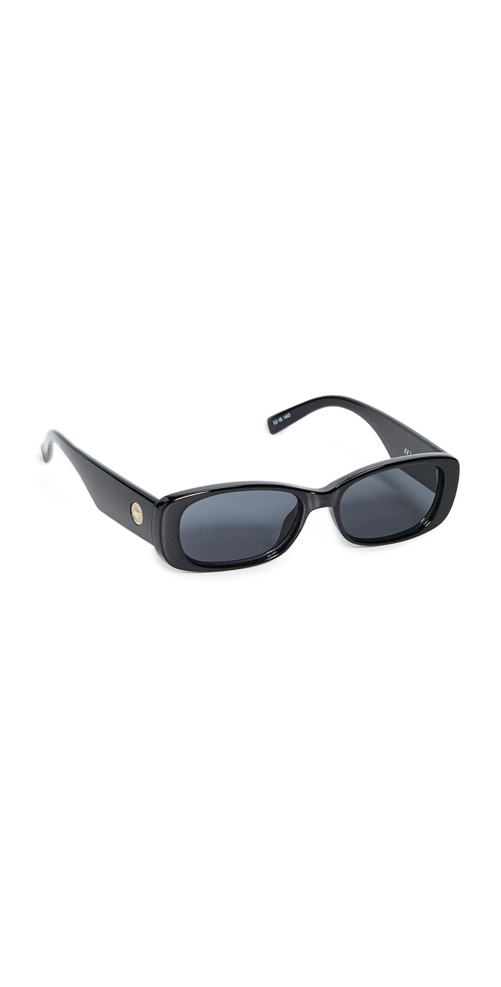 Le Specs Unreal! Sunglasses Matte Black Coal/Smoke Mono One Size  Matte Black Coal/Smoke Mono  size:One Size