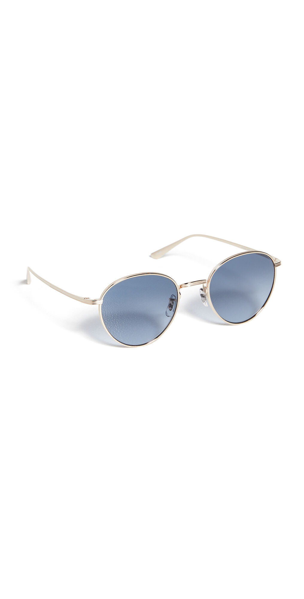 Oliver Peoples The Row Brownstone Sunglasses Gold with Marine Gradient Lens One Size  Gold With Marine Gradient Lens  size:One Size