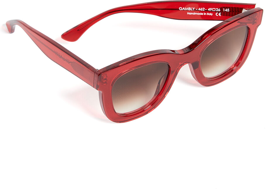 Thierry Lasry Gambly 462 Sunglasses Red/Grey One Size  Red/Grey  size:One Size