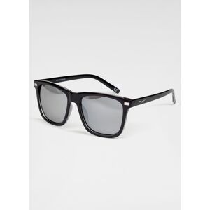 Venice Beach Sonnenbrille, Eckige Vollrandsonnenbrille aus Kunststoff schwarz